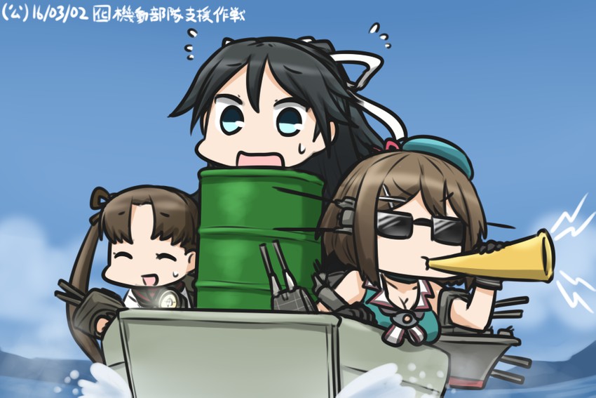 maya, ayanami, katsuragi, maya kai ni, and ayanami kai ni (kantai collection) drawn by hamu_koutarou