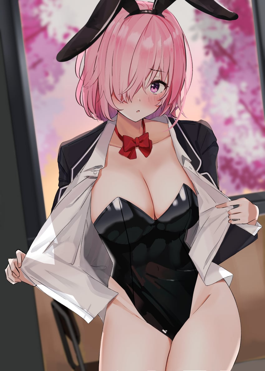 mash kyrielight (fate and 1 more) drawn by v_a_i_r