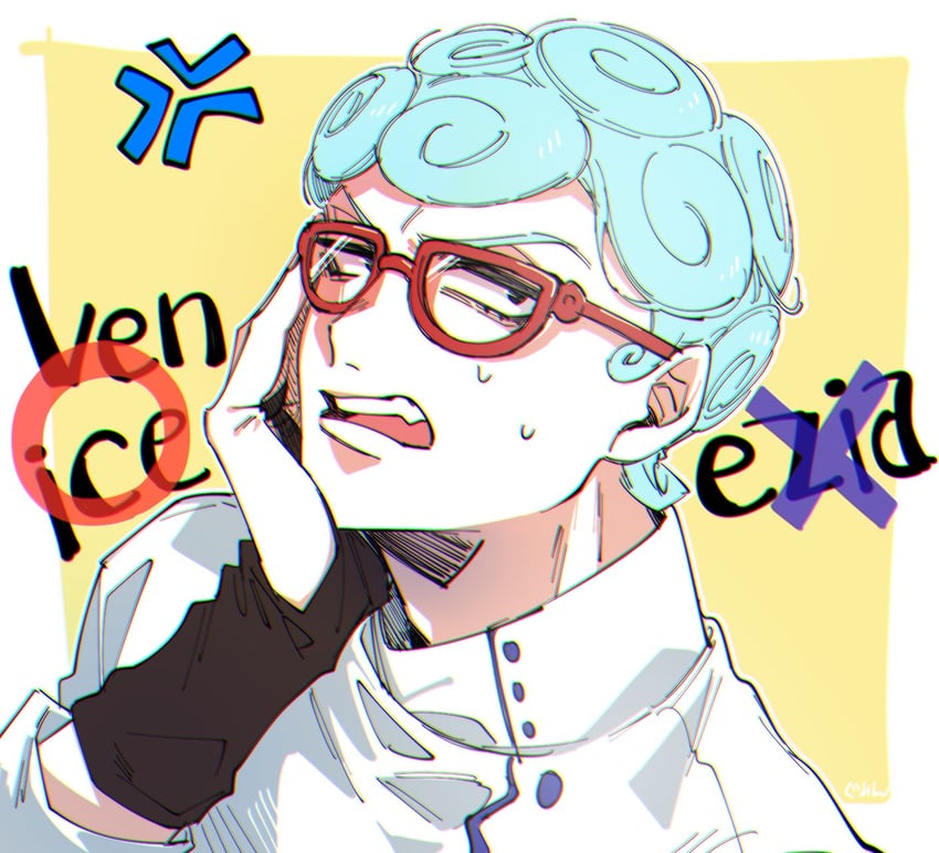 ghiaccio (jojo no kimyou na bouken and 1 more) drawn by gmn_all