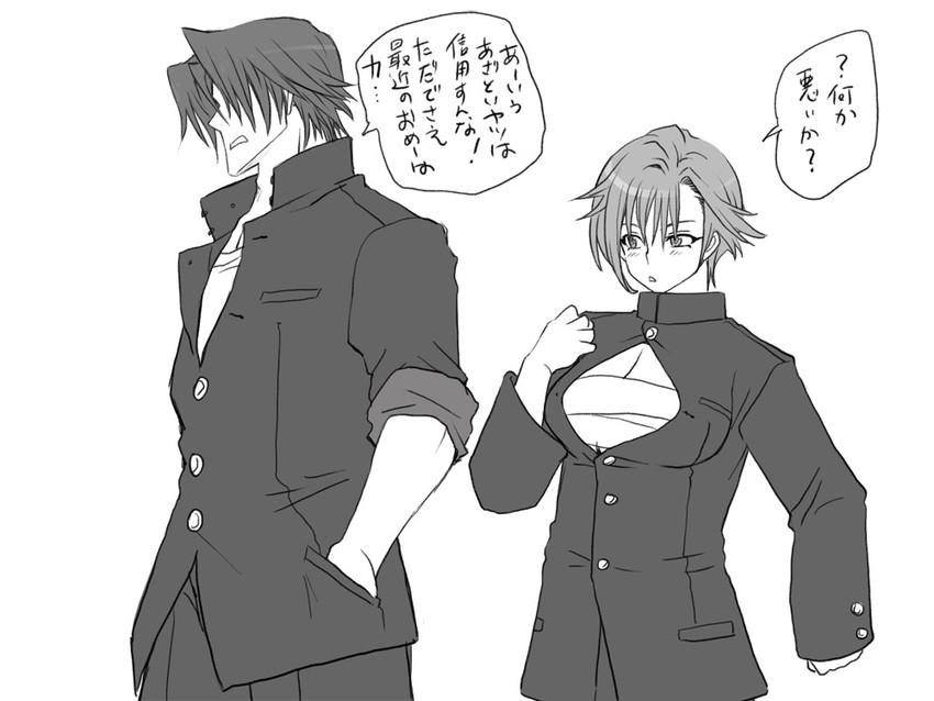 igarashi kyou and hasumi souji (seitenkango. shinyuu to) drawn by eroe