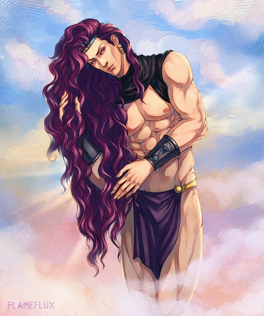 kars (jojo no kimyou na bouken and 1 more) drawn by flameflux