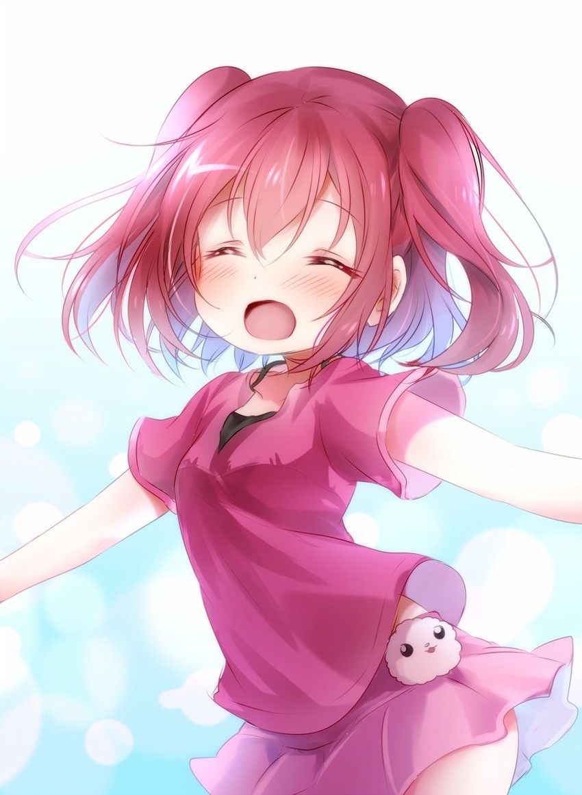 kurosawa ruby (love live! and 1 more) drawn by kofa_(ikyurima)