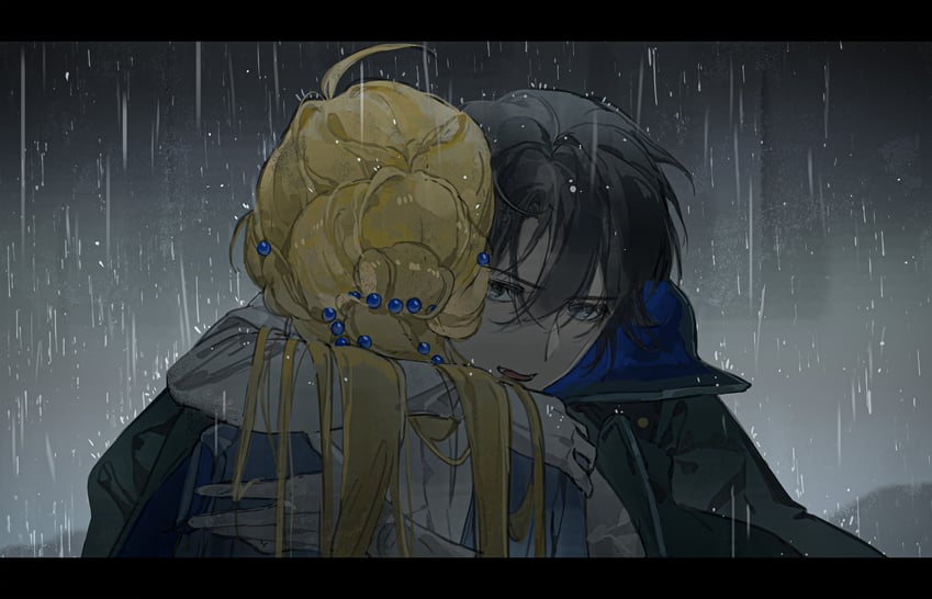 director, male director, and su xiao (ash echoes) drawn by turece