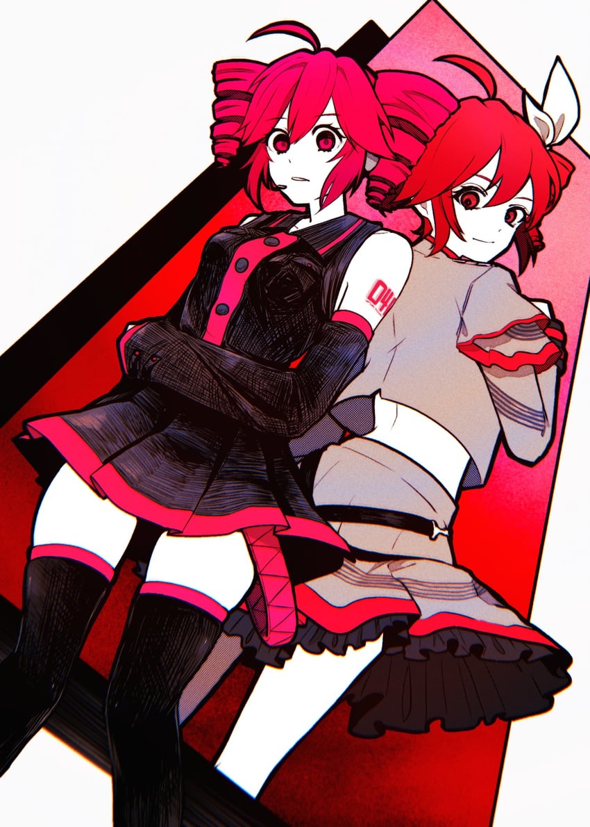 kasane teto (utau and 1 more) drawn by yasiro_hayate
