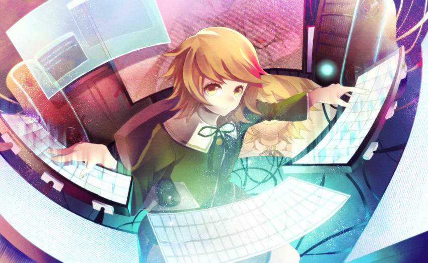 fujisaki chihiro (danganronpa and 1 more) drawn by blauer_grotte
