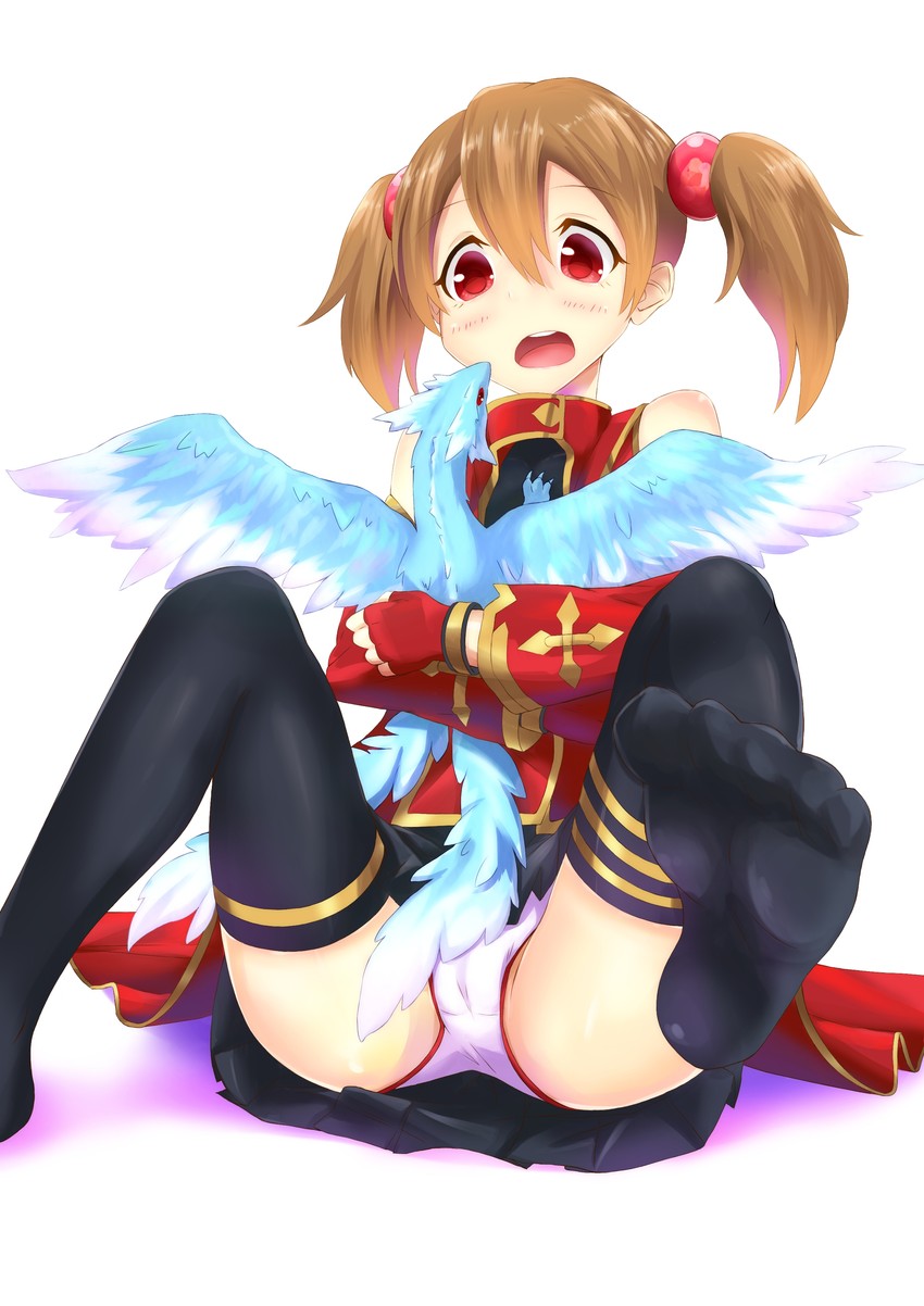 silica and pina (sword art online) drawn by ameyoshi