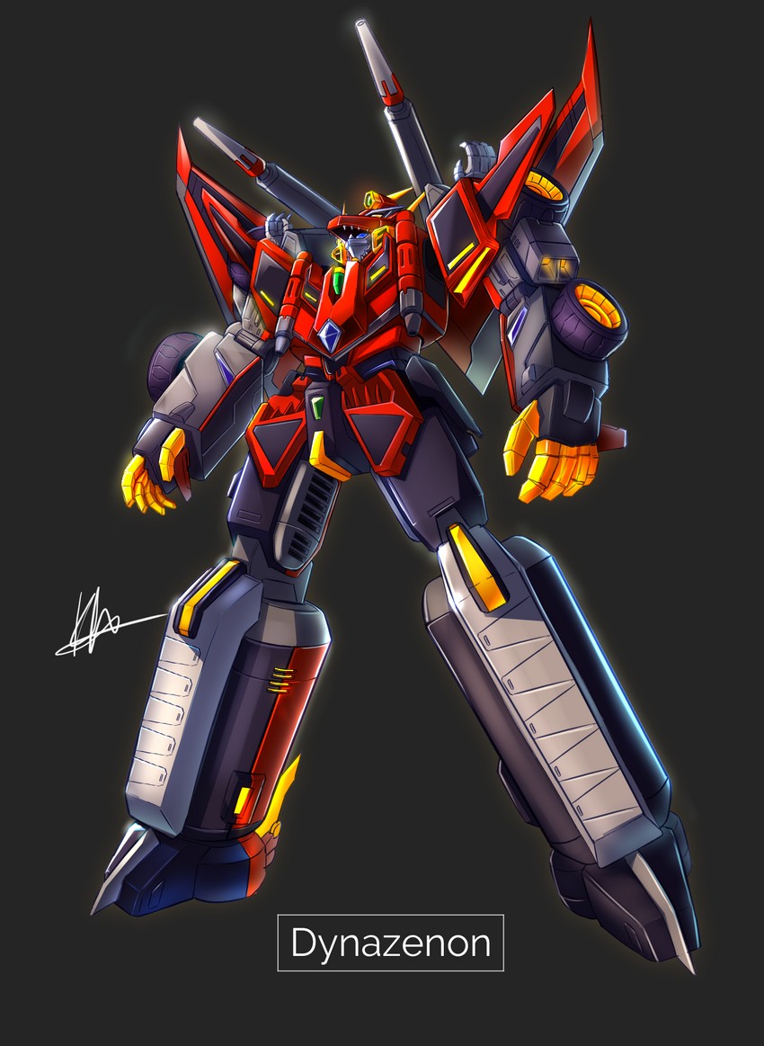 dynazenon (gridman universe and 1 more) drawn by khaizer