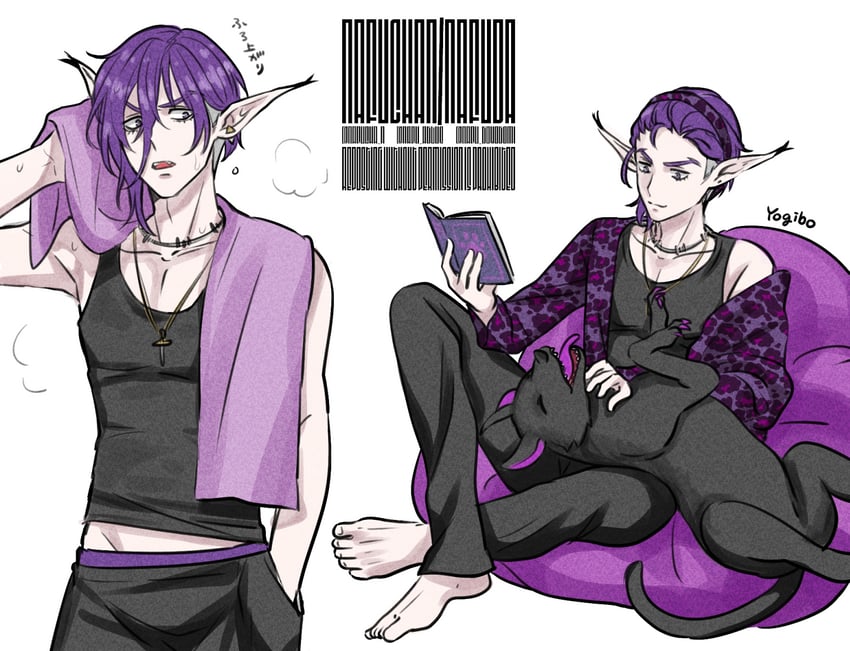 glodell and hector (metaphor: refantazio) drawn by nafuda