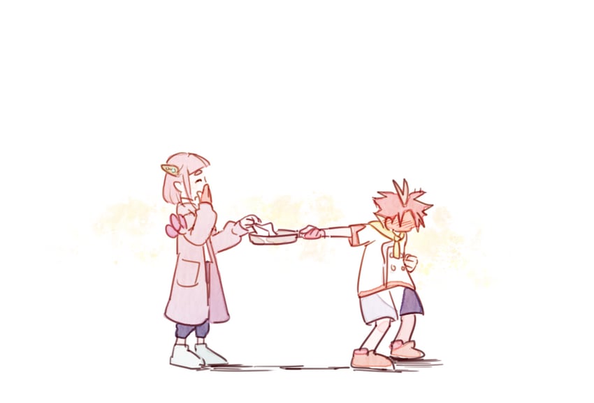 lacey and crispin (pokemon and 1 more) drawn by tgk135200
