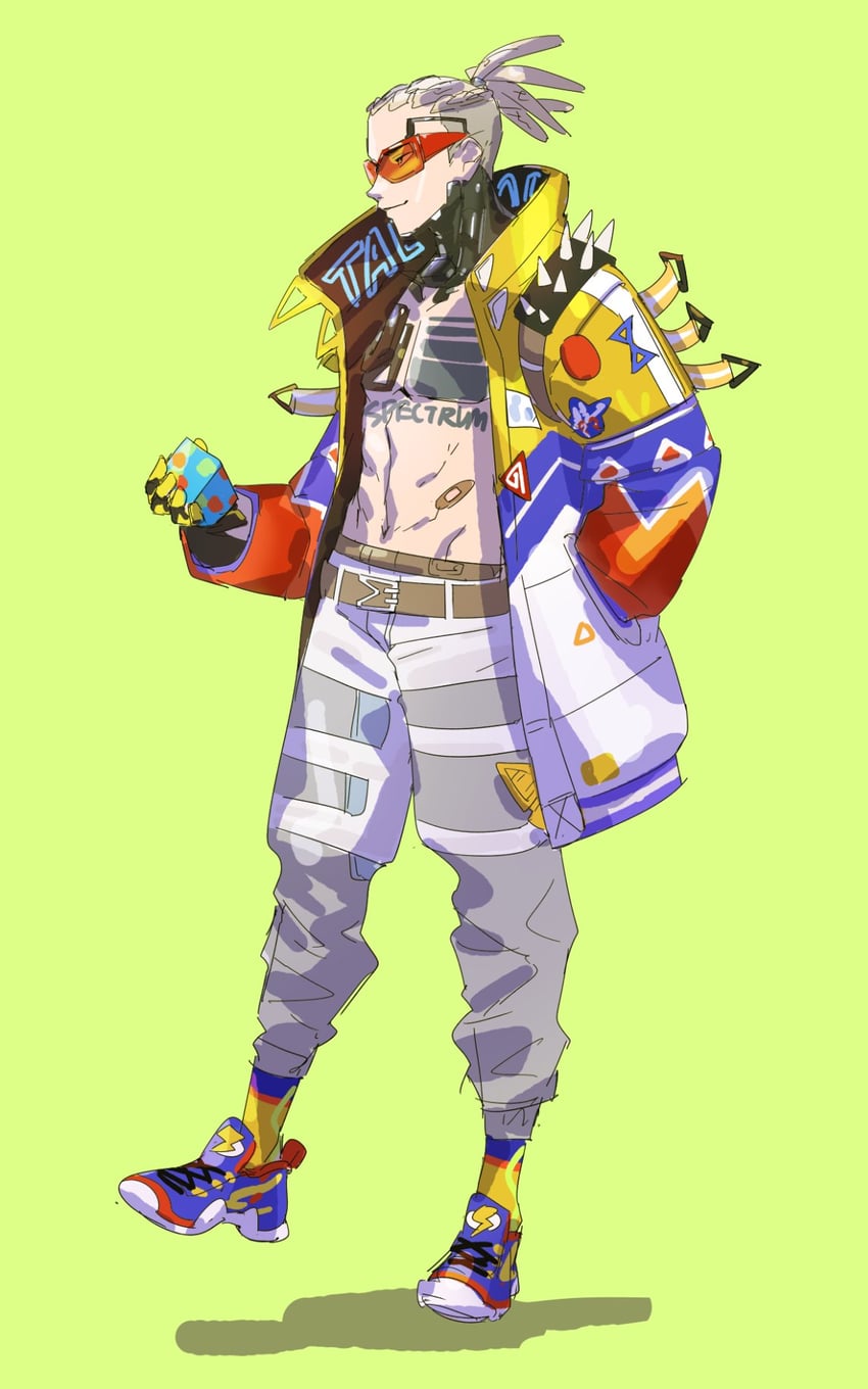 crypto and hype beast crypto (apex legends) drawn by thundergotch