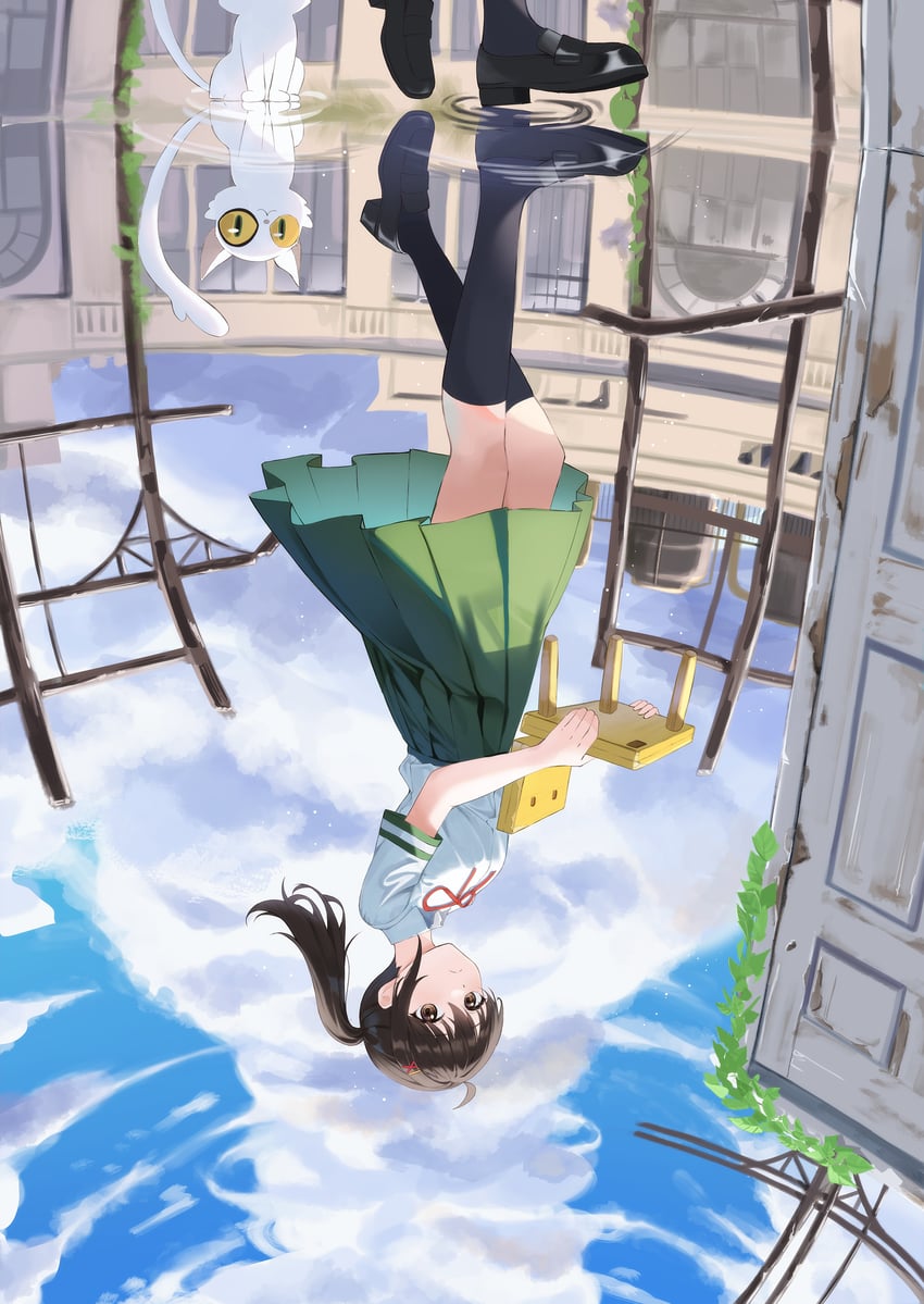 iwato suzume and daijin (suzume no tojimari) drawn by nacho_(nacho_1103)