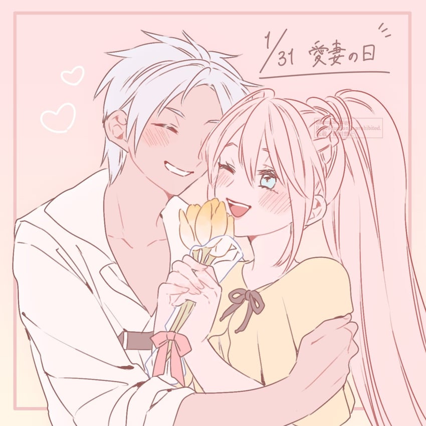 shionne and alphen (tales of and 1 more) drawn by annkoichigo
