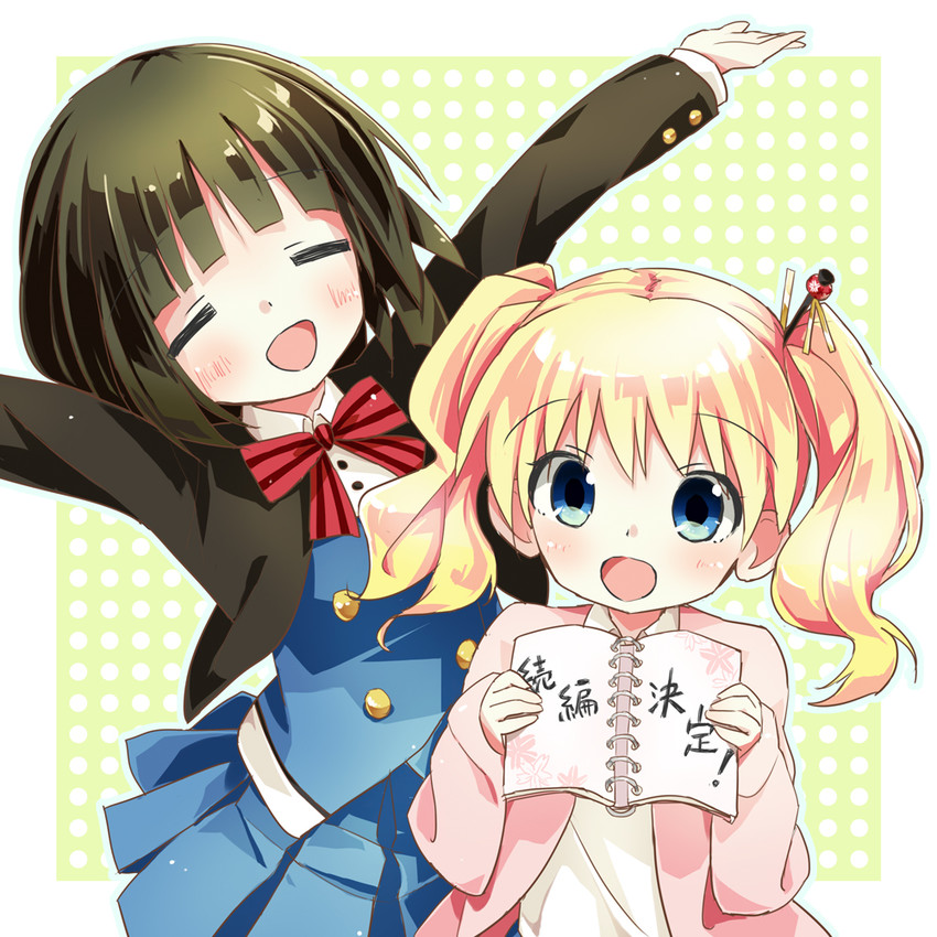 alice cartelet and oomiya shinobu (kin-iro mosaic) drawn by neo1031
