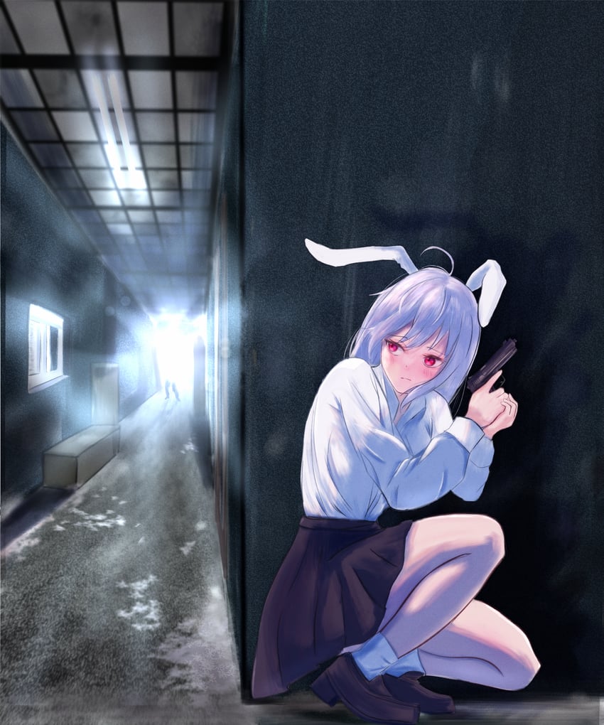 reisen udongein inaba (touhou and 1 more) drawn by kh4c