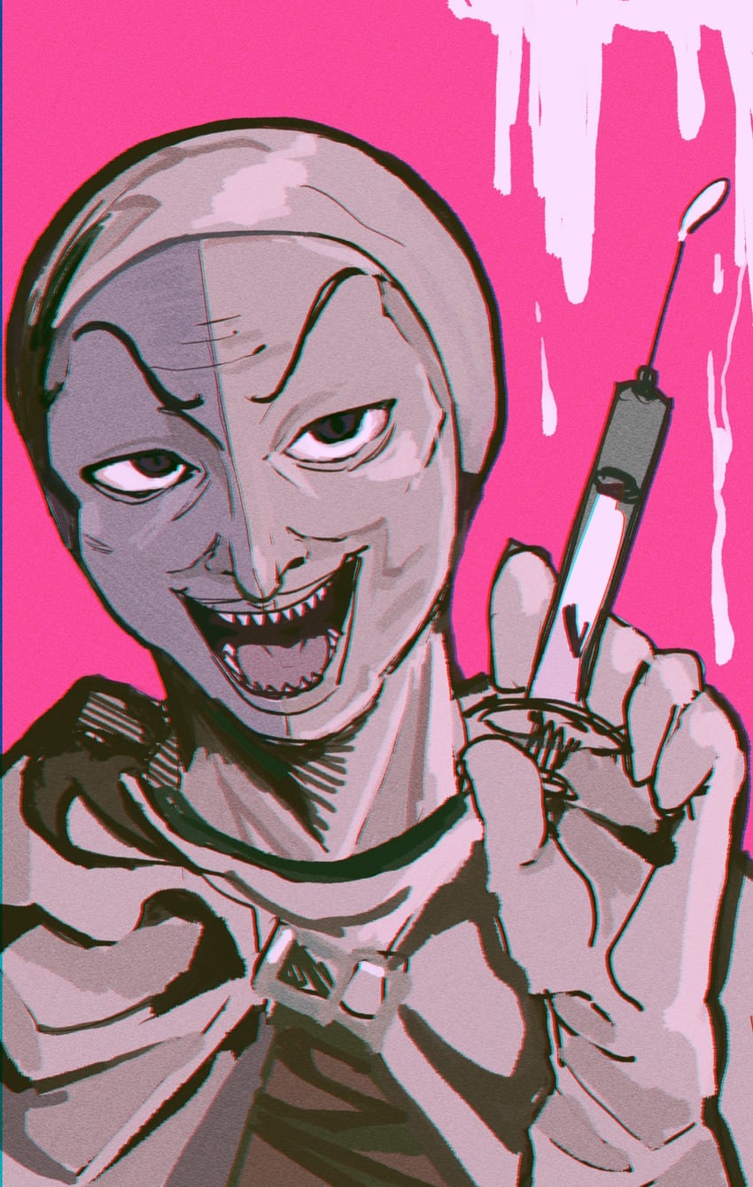 needles (fear & hunger and 1 more) drawn by space4407