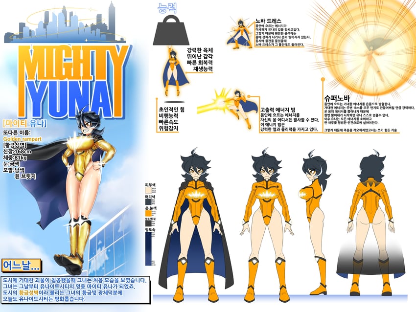mighty yuna (original) drawn by mu94894747