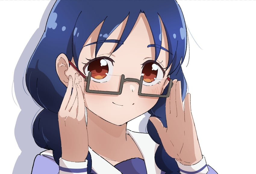 nanase yui (precure and 1 more) drawn by ankou_kyoudai
