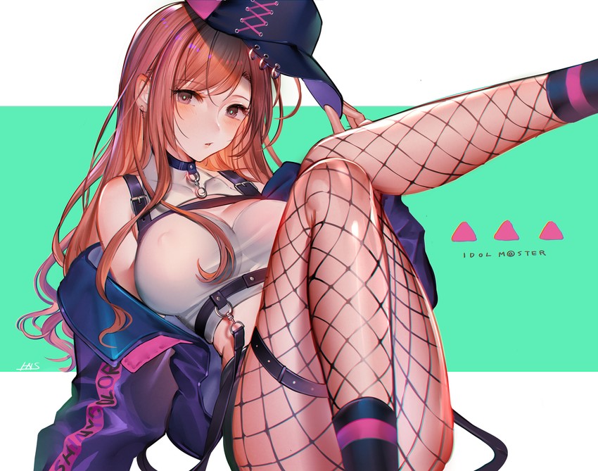 arisugawa natsuha (idolmaster and 1 more) drawn by hanusu
