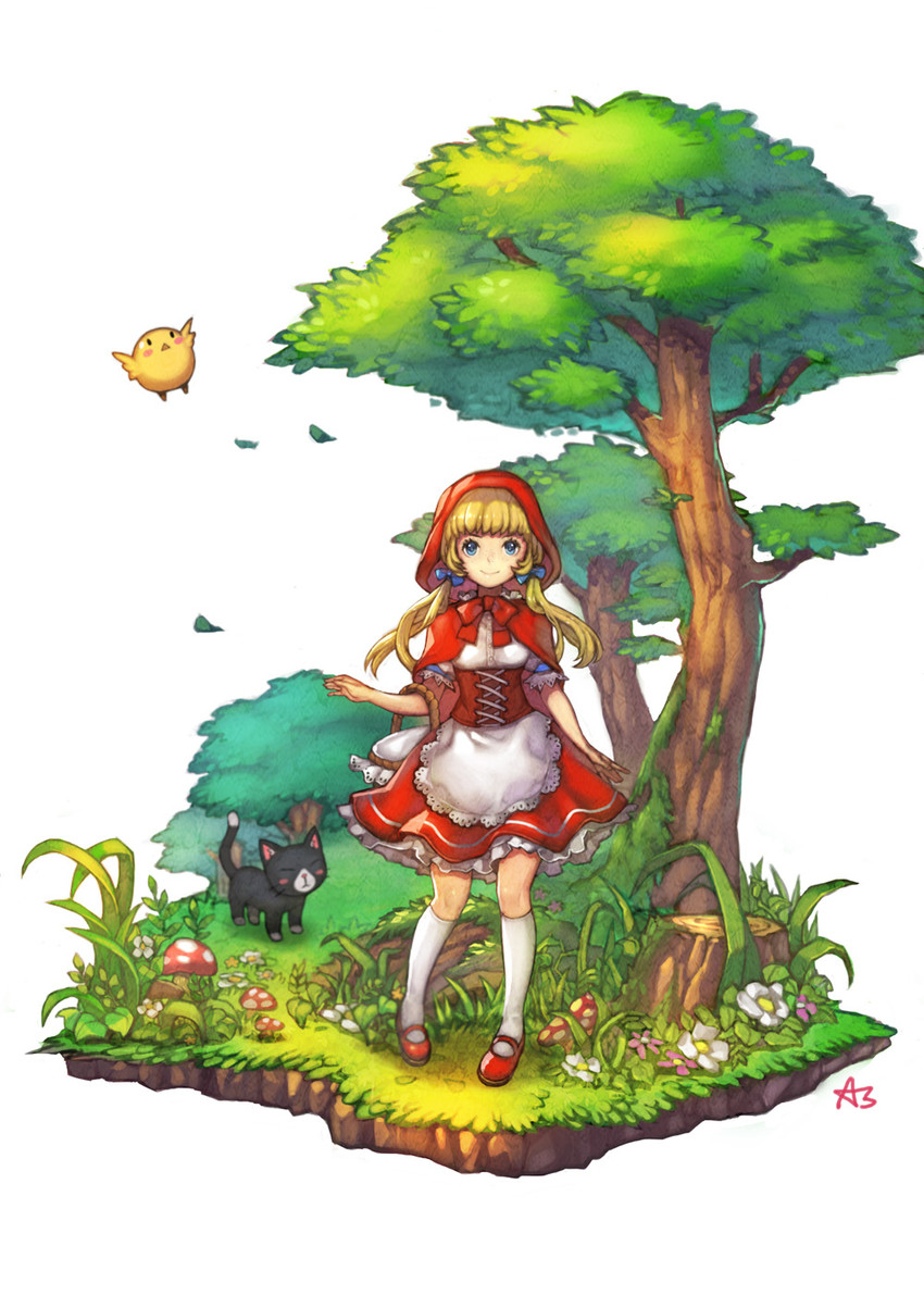 little red riding hood (little red riding hood) drawn by ask_(dreaming_cat)