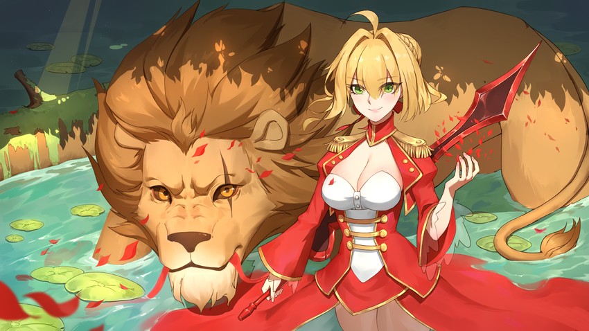 nero claudius (fate and 2 more) drawn by xiaoxiao_nanjue_buyaokeng