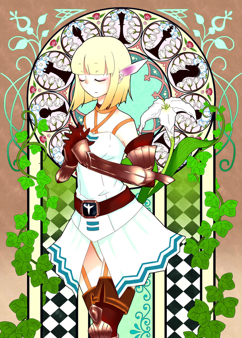 hortensia (breath of fire and 1 more) drawn by snow_sharn