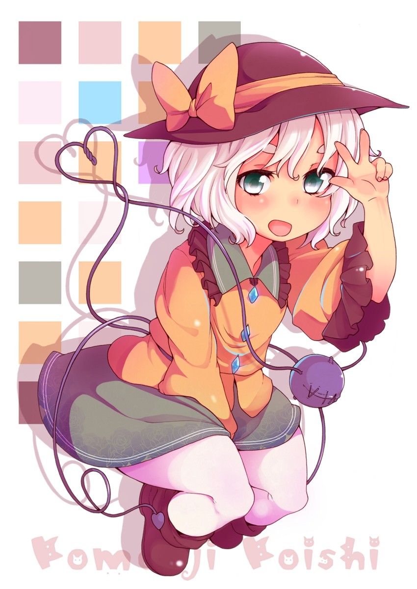 komeiji koishi (touhou) drawn by sacha