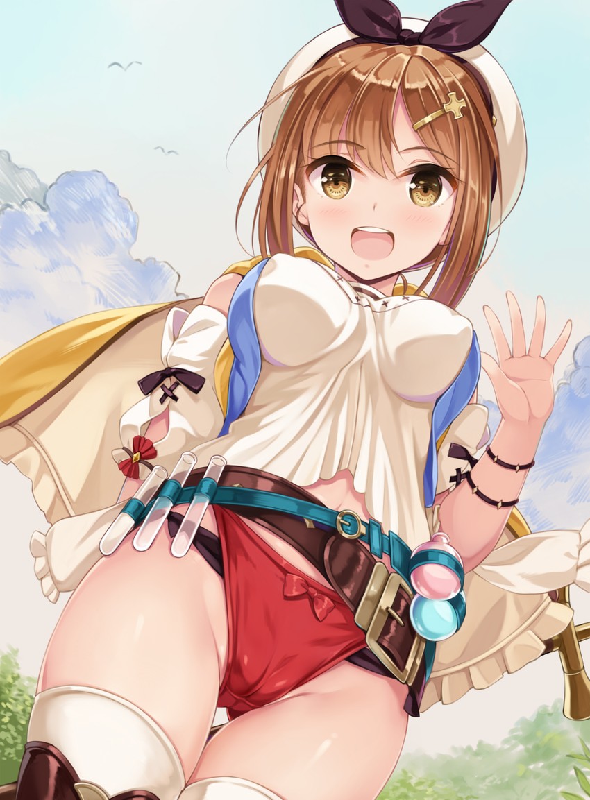 reisalin stout (atelier and 2 more) drawn by yokaze_japan