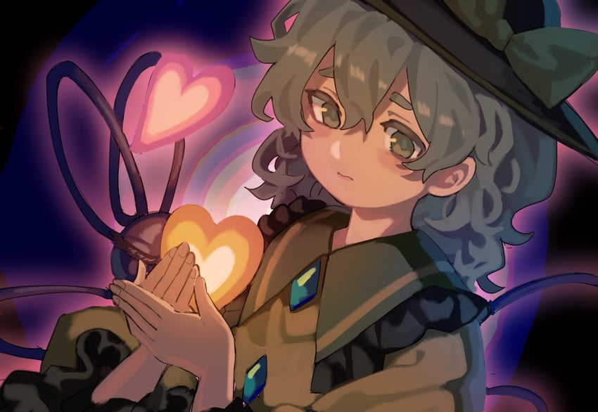 komeiji koishi (touhou and 1 more) drawn by tuck_(tuck23978434)