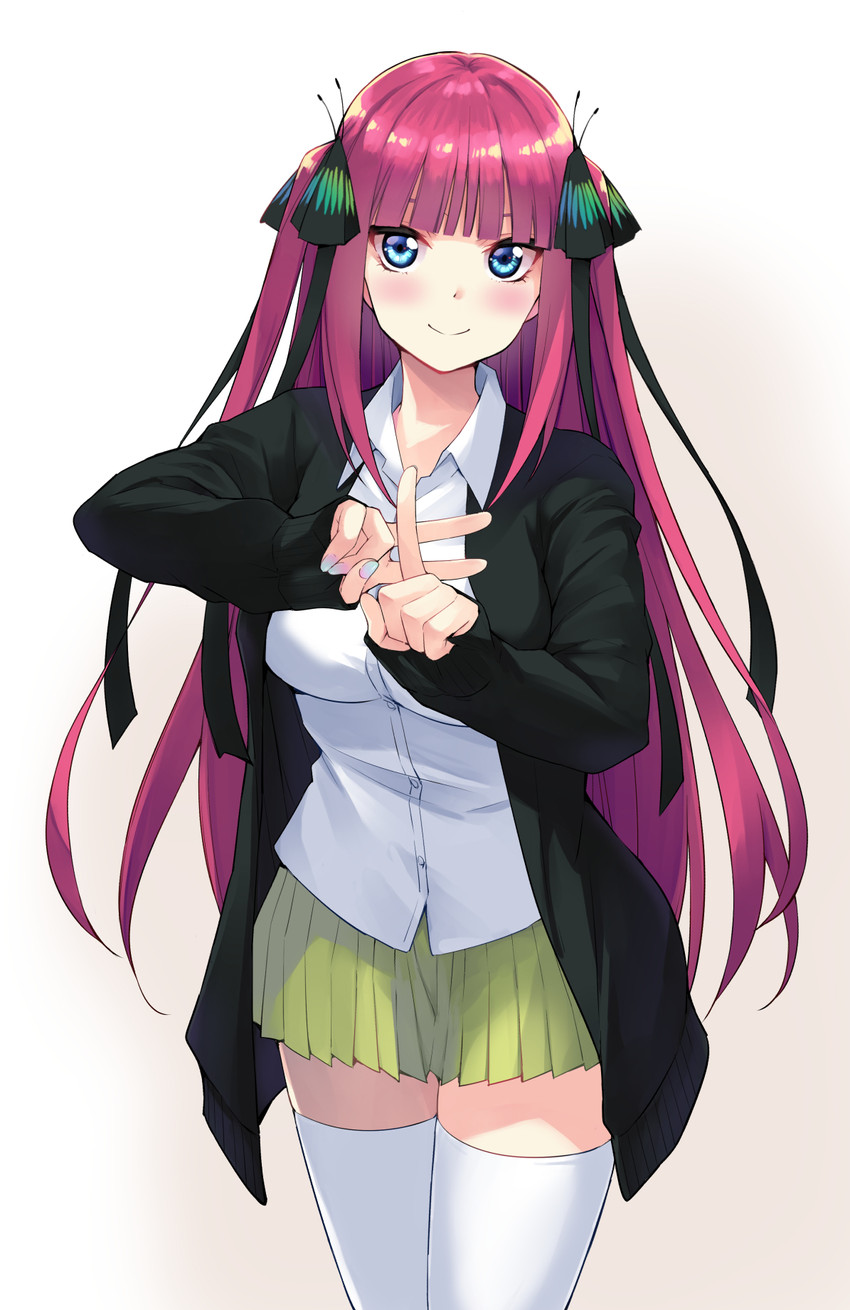 nakano nino (go-toubun no hanayome) drawn by hikari_no_oukokumin
