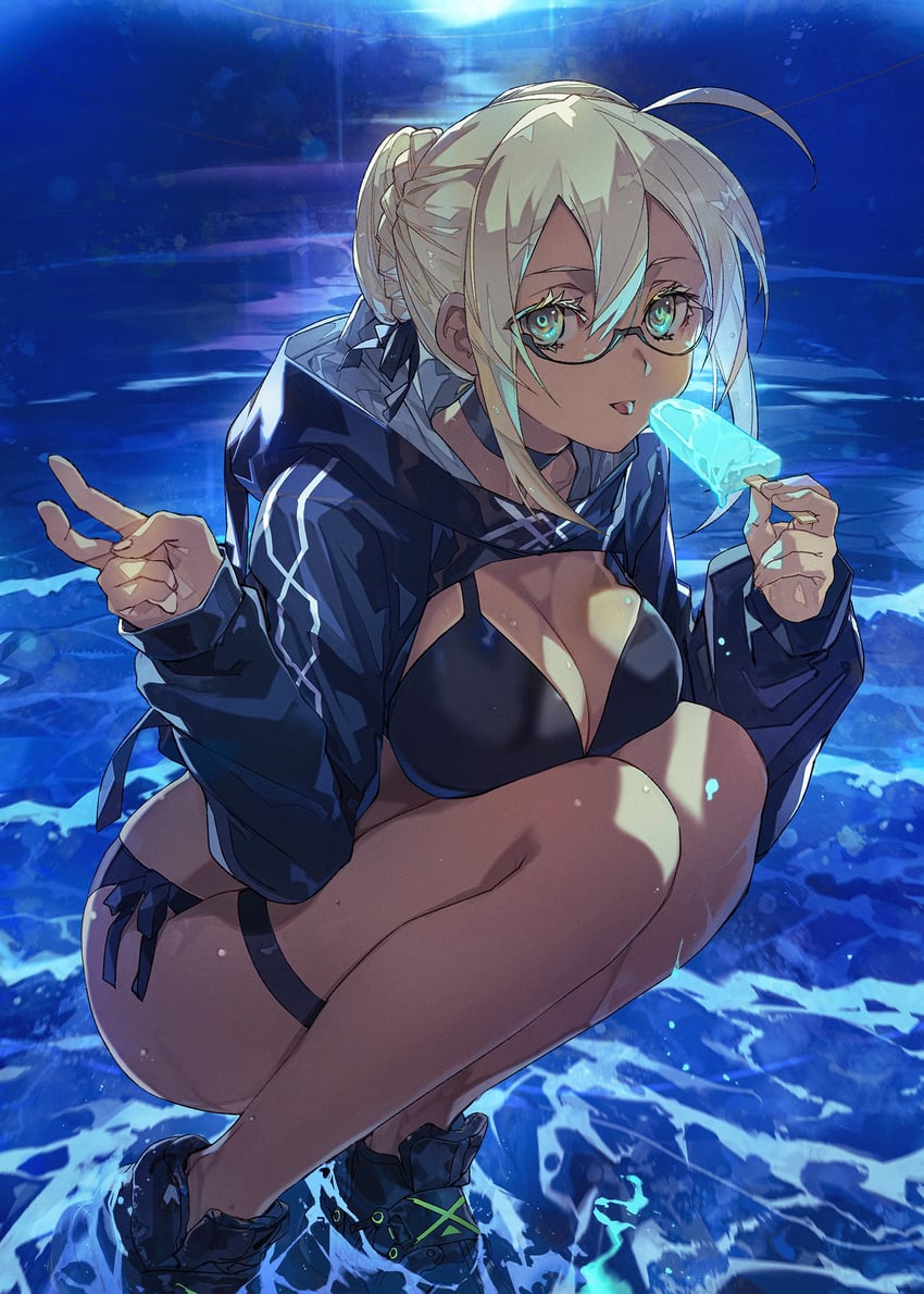 artoria pendragon and mysterious heroine xx alter (fate and 1 more) drawn by bunbun