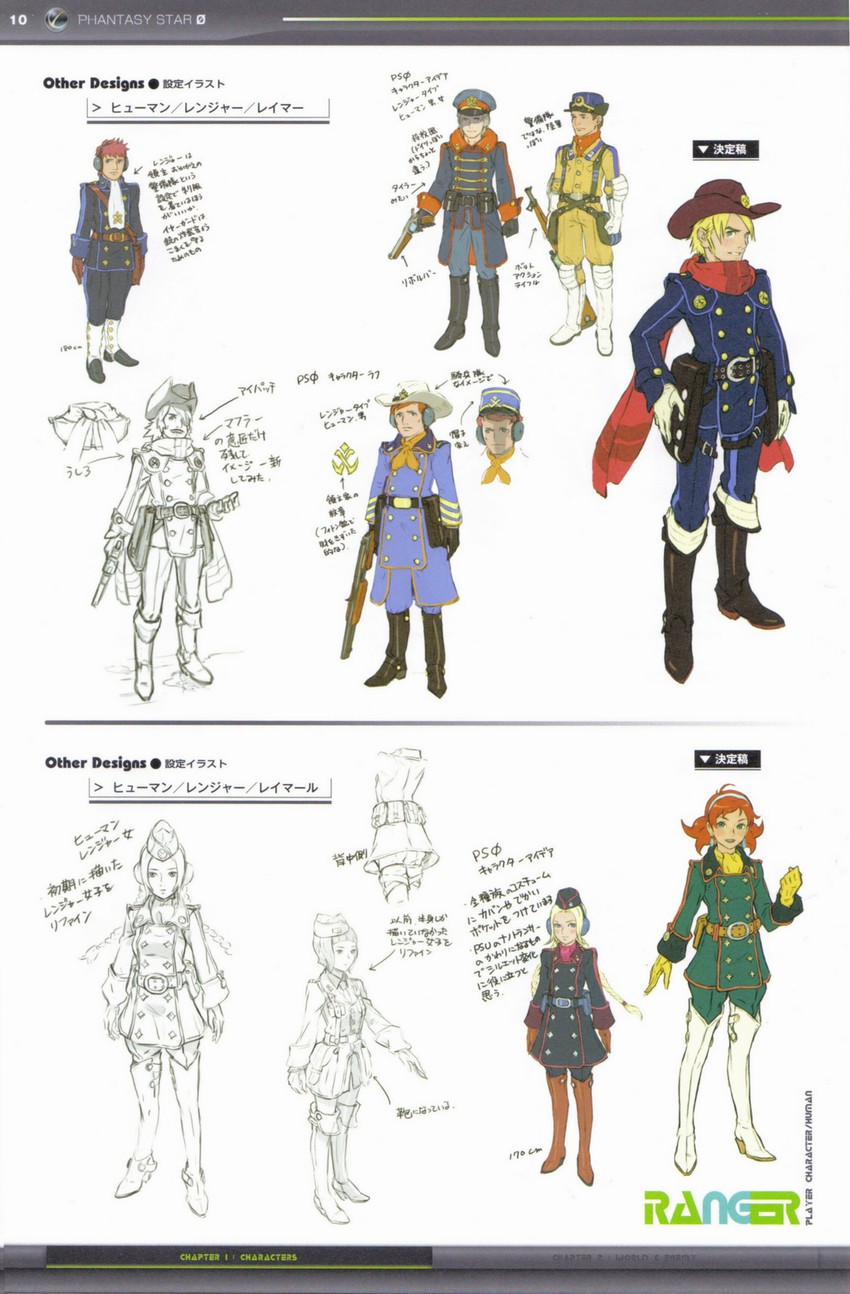 phantasy star and 1 more drawn by akikazu_mizuno
