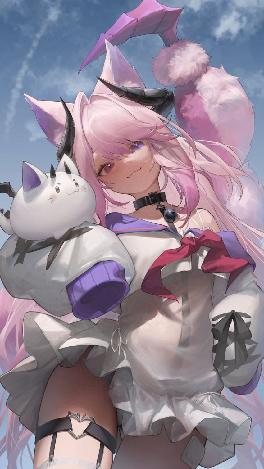 faelinya (indie virtual youtuber) drawn by metatarou