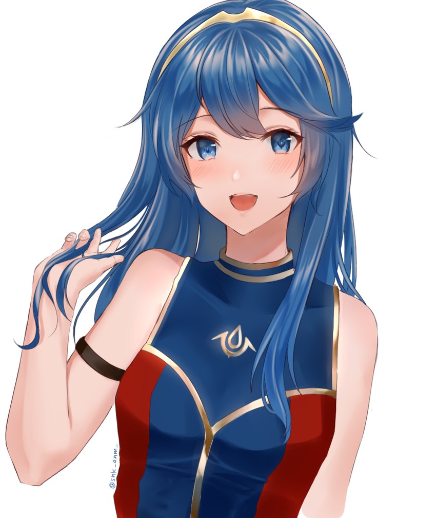 lucina (fire emblem and 2 more) drawn by niko_(aiai03012)