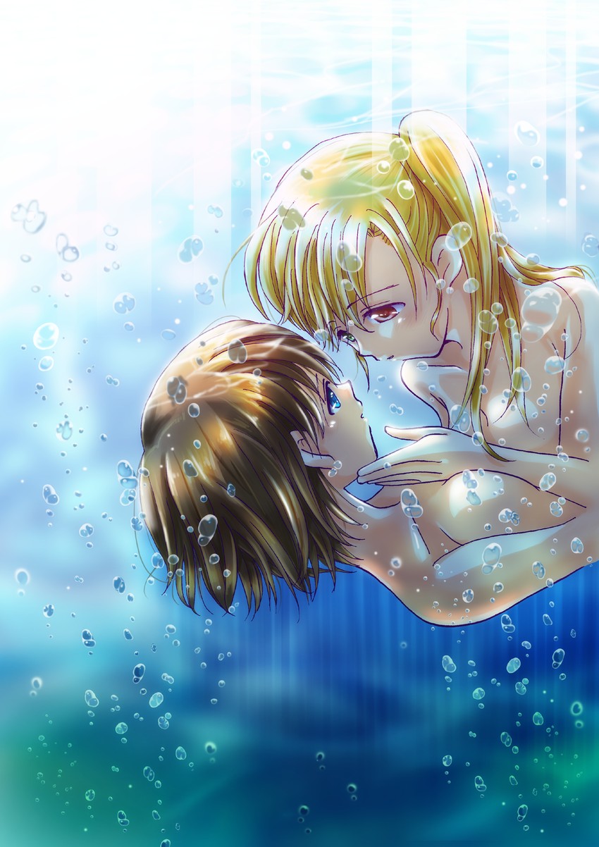 yagami hayate and vivio (lyrical nanoha and 1 more) drawn by san-pon
