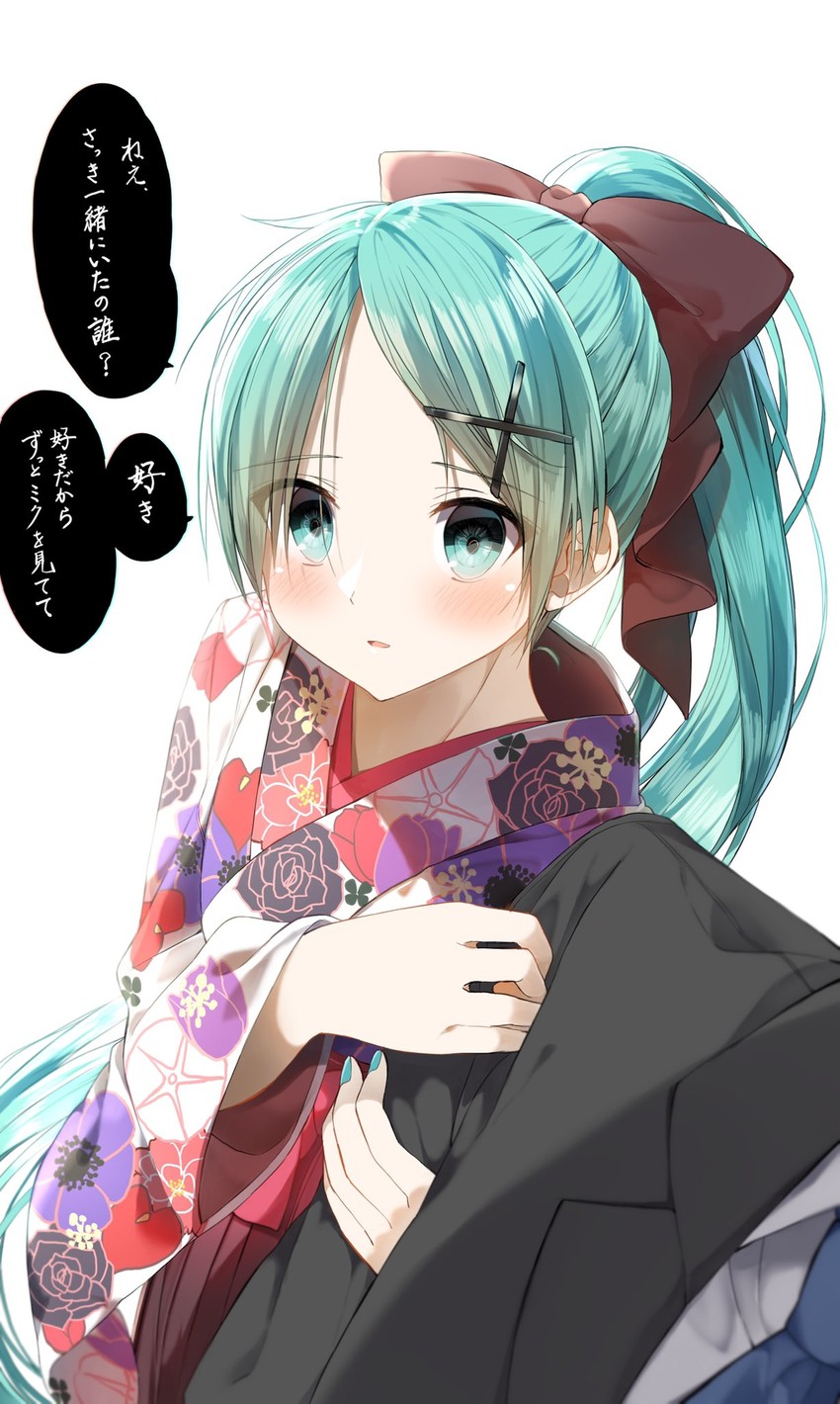 hatsune miku (vocaloid) drawn by pentagon_(railgun_ky1206)