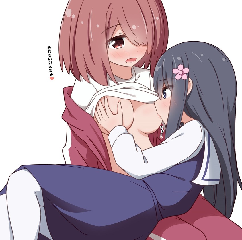 shirosaki hana and hoshino miyako (watashi ni tenshi ga maiorita!) drawn by miruzawa_akechi