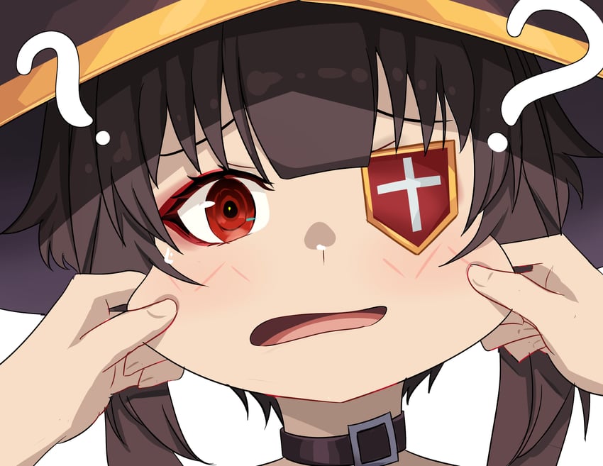 megumin (kono subarashii sekai ni shukufuku wo!) drawn by lyourika