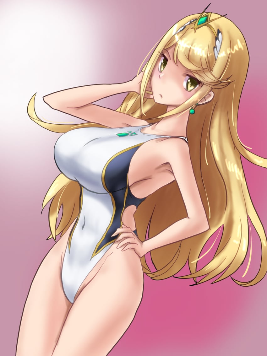 mythra (xenoblade chronicles and 1 more) drawn by ankake_hitokaji