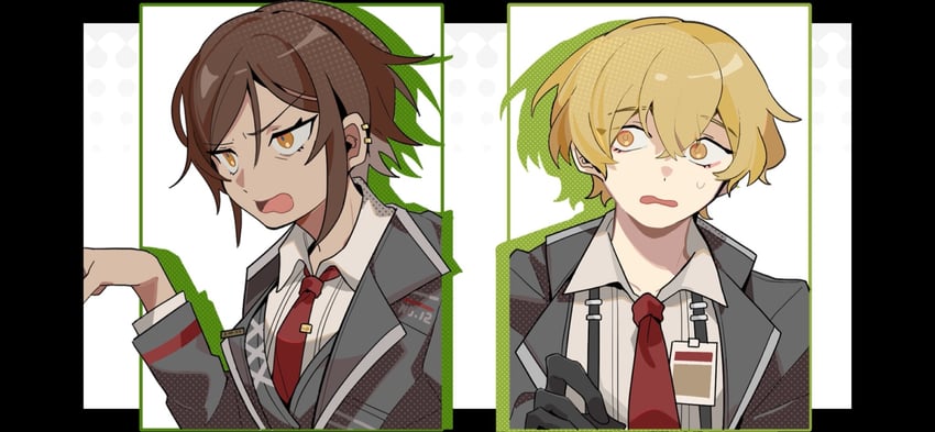 sinclair and outis (project moon and 1 more) drawn by south_ac