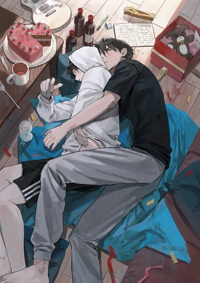 kim dokja and yoo joonghyuk (omniscient reader's viewpoint) drawn by huh_1222