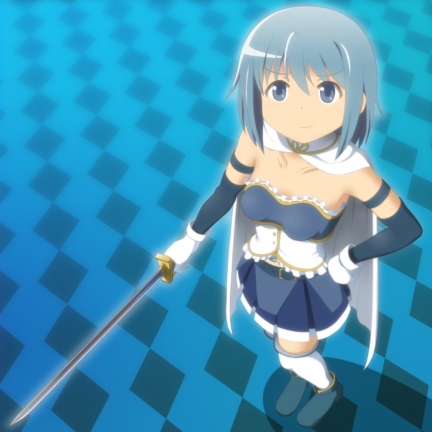miki sayaka (mahou shoujo madoka magica) drawn by hiraizumi_(mugenkidousha)