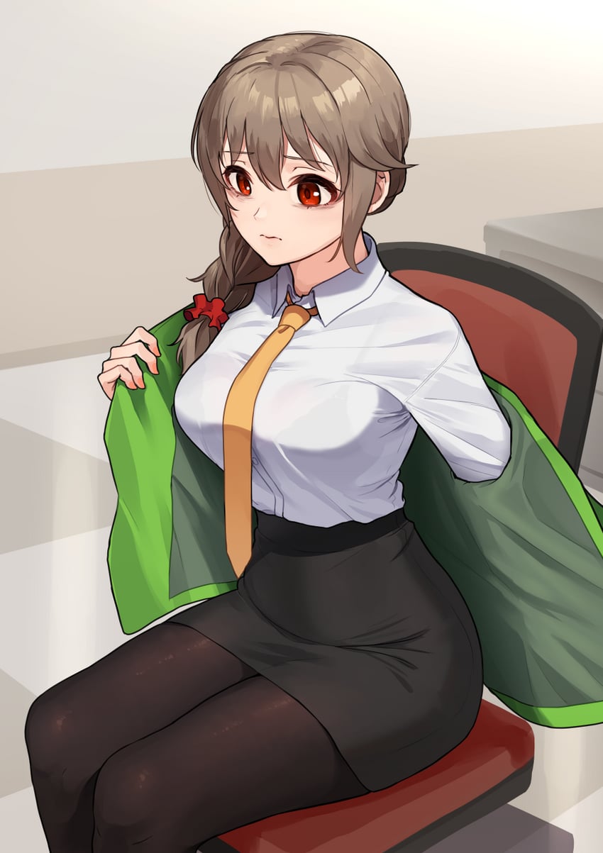 senkawa chihiro (idolmaster and 1 more) drawn by kamille_(vcx68)