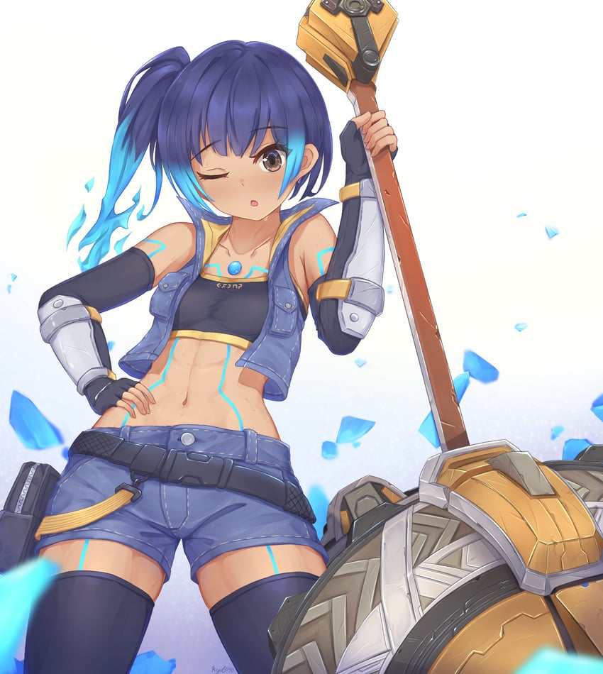 sena (xenoblade chronicles and 1 more) drawn by kyl490