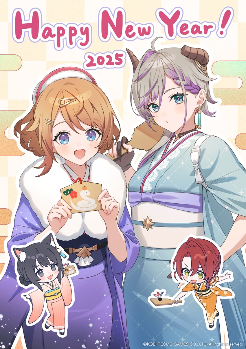 resna sternenlicht, valeria, izana kokoschka, and heidi (atelier and 1 more) drawn by tokki