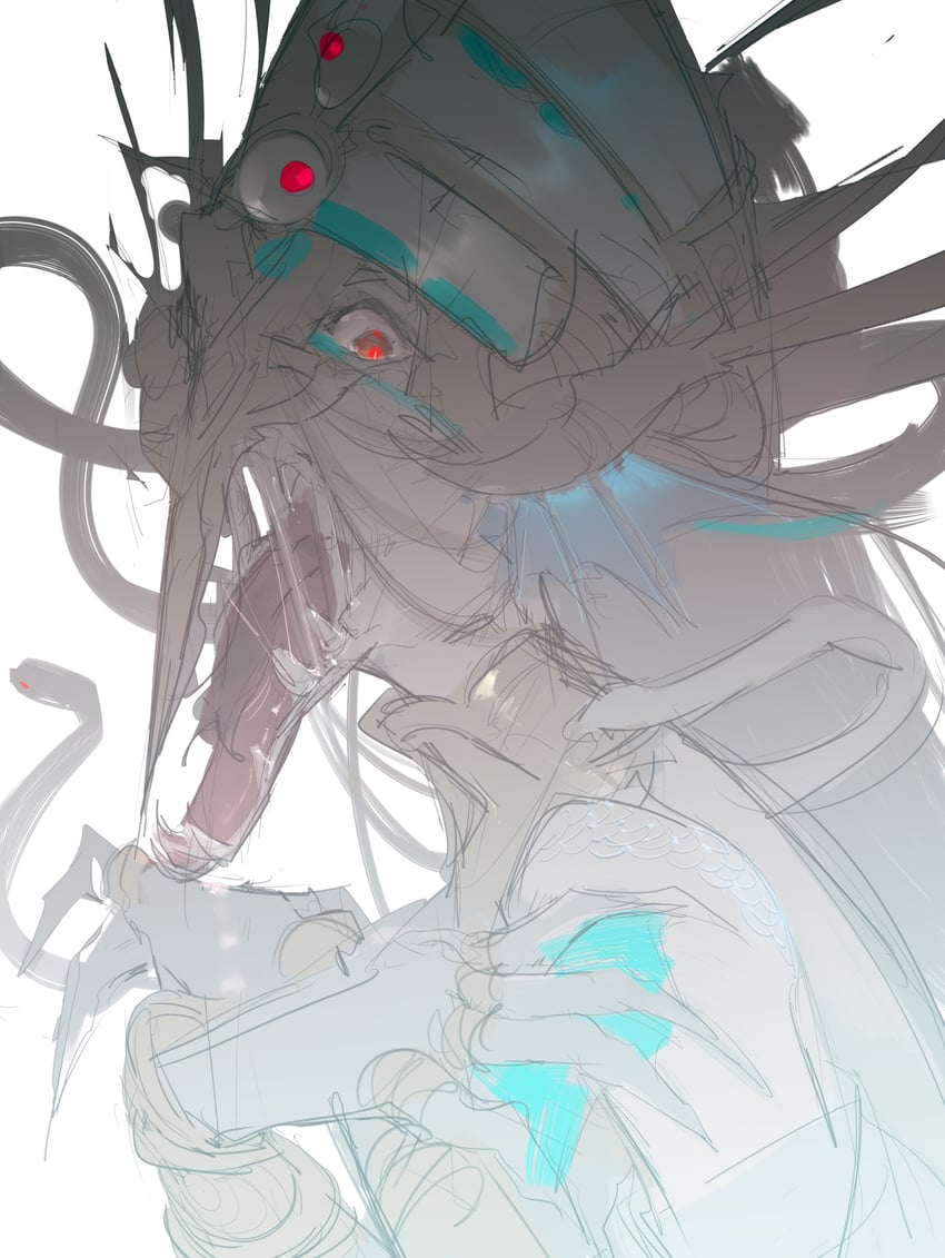 skadi, skadi the corrupting heart, and ishar-mla (arknights) drawn by dongsheng and riri_dongsheng