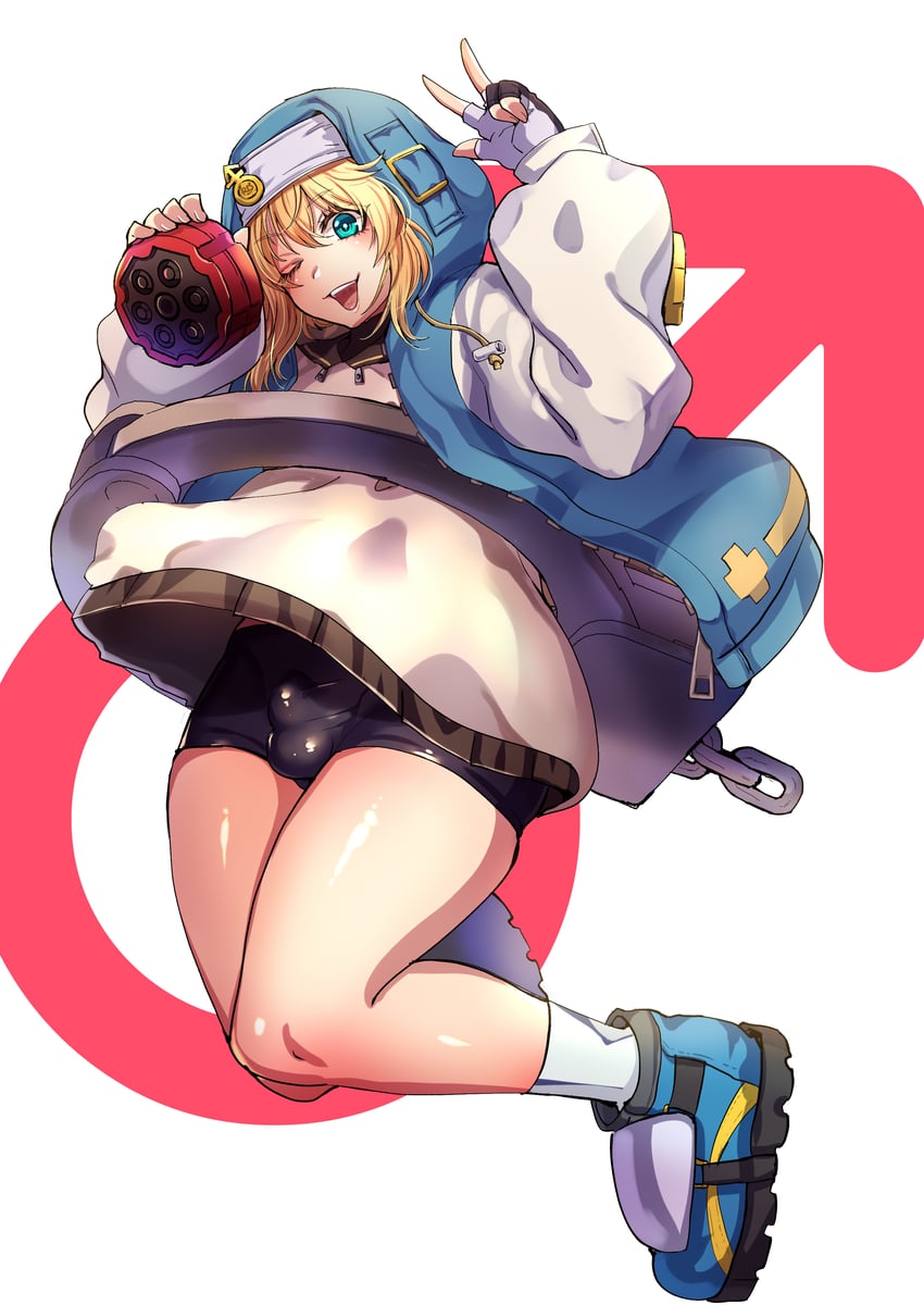 bridget (guilty gear and 1 more) drawn by tsukuru_(seki_sabato)