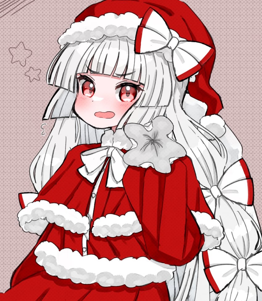 fujiwara no mokou (touhou and 1 more) drawn by koharu66353343