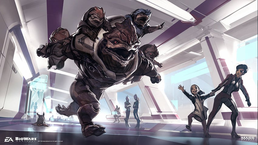mass effect and 3 more drawn by ben_lo