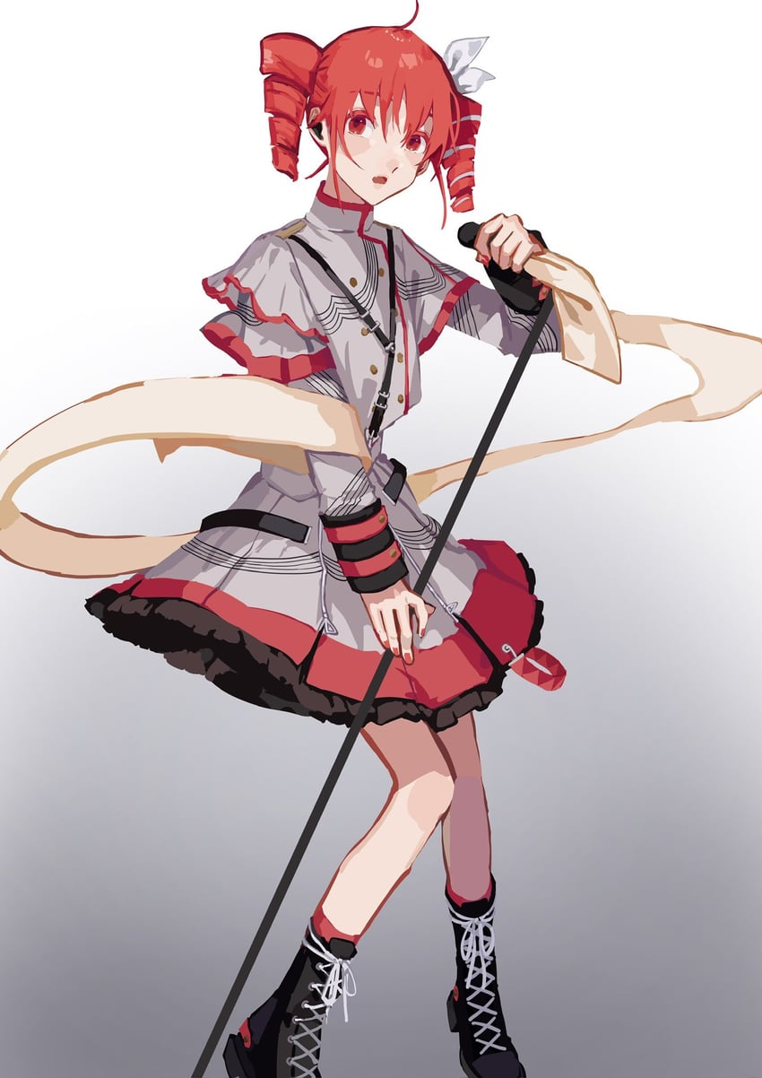 kasane teto (utau and 1 more) drawn by yomiya_setsu
