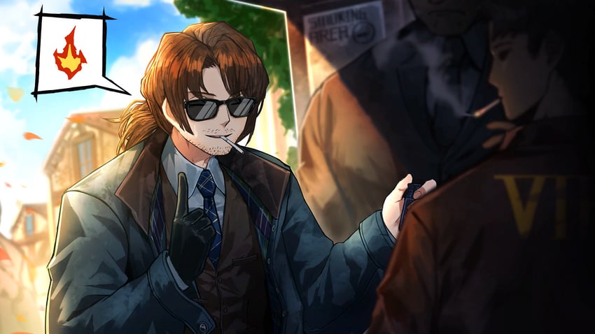 gregor (project moon and 1 more) drawn by nai_ga